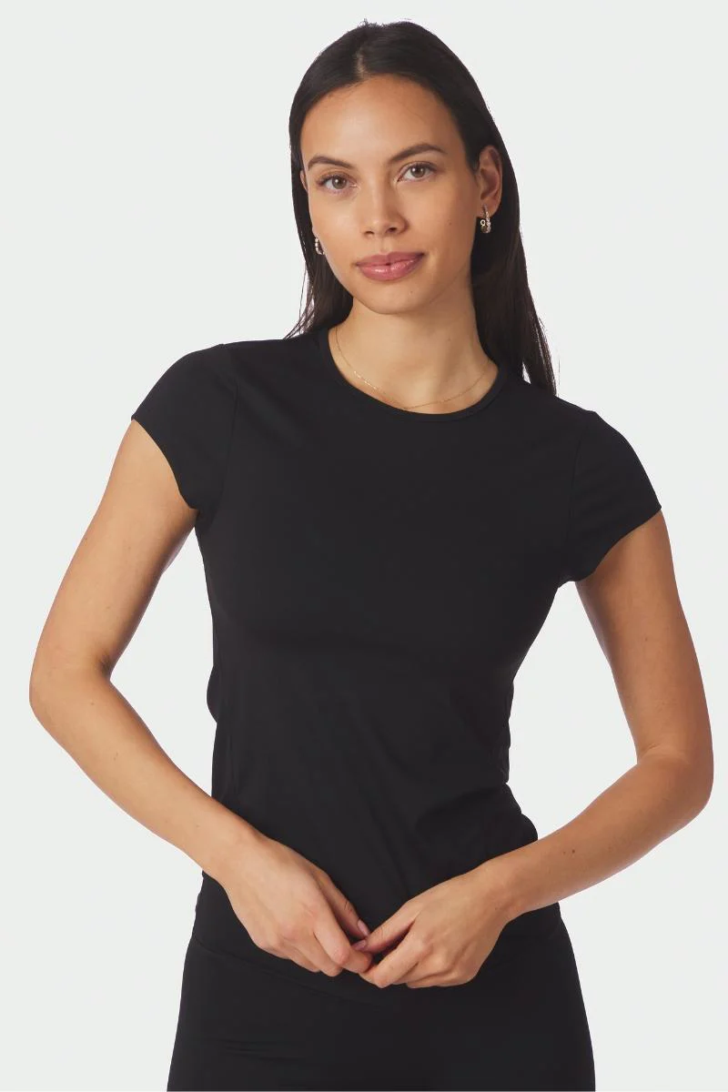 Ettia Baby Tee | Black | T-Shirt fra Neo Noir - Image 2