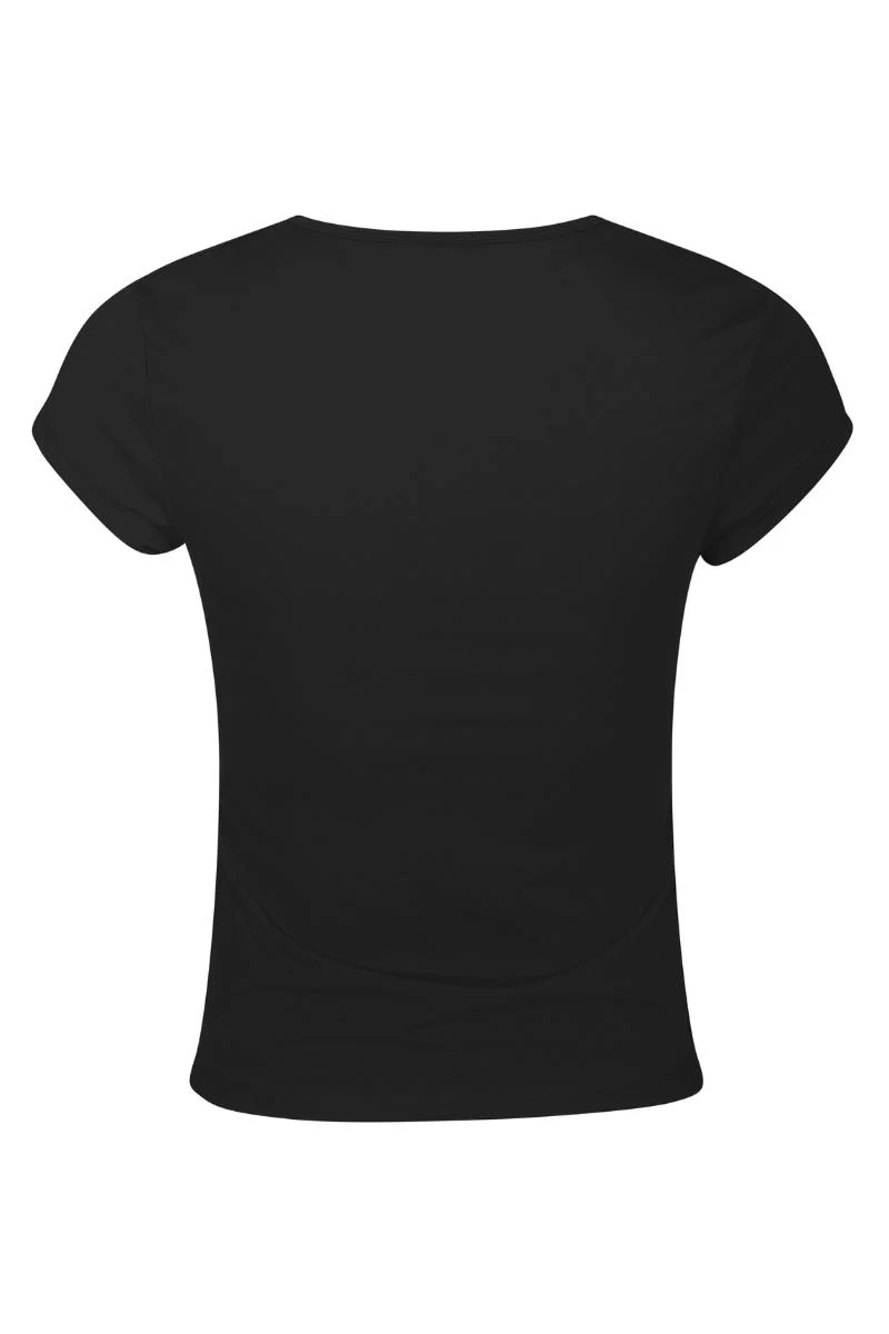 Ettia Baby Tee | Black | T-Shirt fra Neo Noir - Image 3