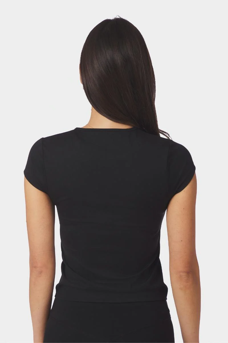 Ettia Baby Tee | Black | T-Shirt fra Neo Noir - Image 4