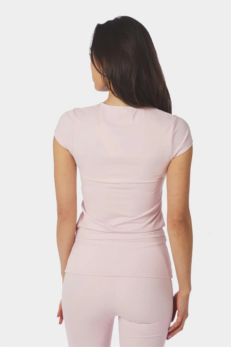 Ettia Baby Tee | Light Pink | T-Shirt fra Neo Noir - Image 4