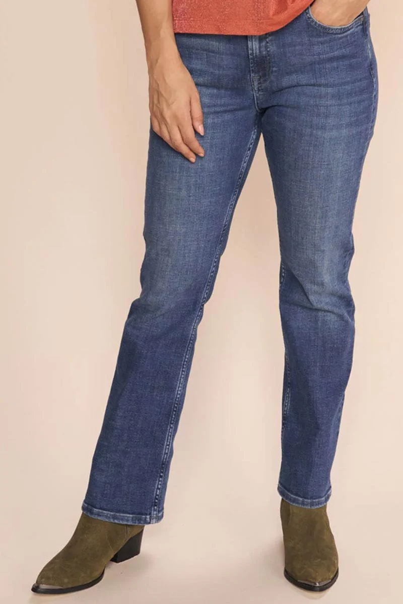 Everest Dark Ave Jeans | Blue | Jeans fra Mos Mosh