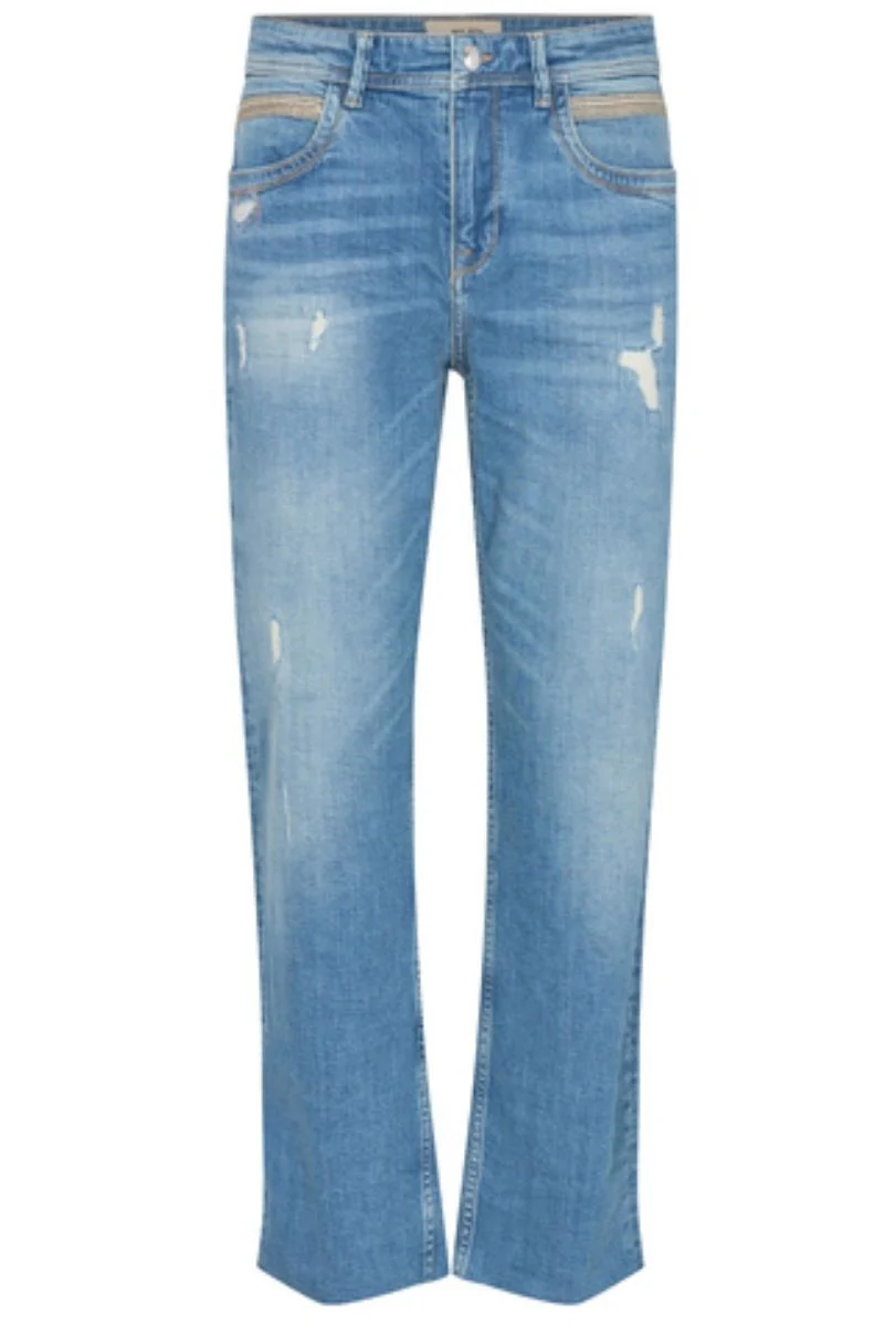 Everly Archive Jeans | Blue | Jeans fra Mos Mosh - Image 3