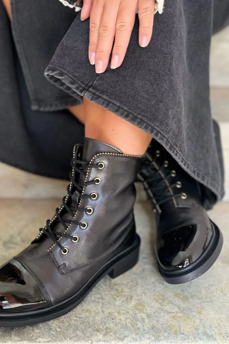 Fashion And Walking Boot | Sort | Støvler fra Copenhagen Shoes - Image 3