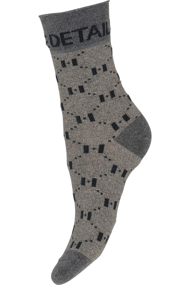 Fashion Sock |Mørke grå melange| Strømper fra Hype the Detail
