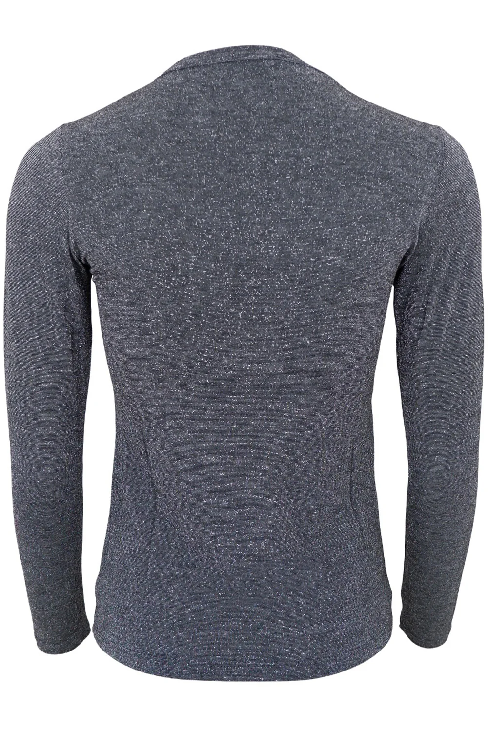 Faye Lurex Blouse | Steel Grey | Glimmer bluse fra Black Colour - Image 2