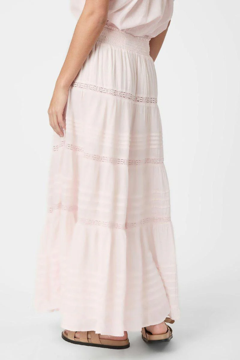 Felicia S Voile Skirt | Light Pink | Nederdel fra Neo Noir - Image 8