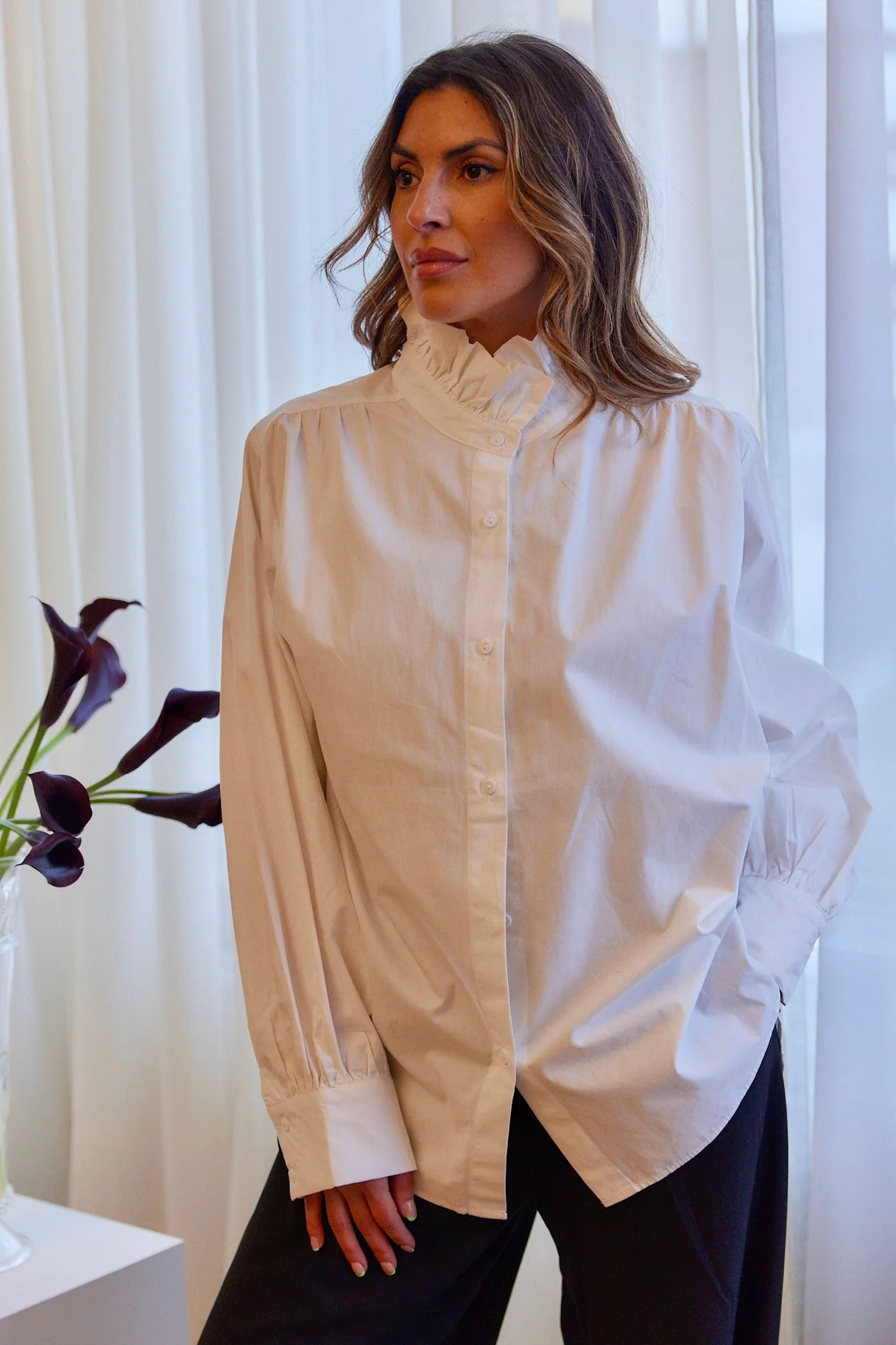 Finnigan Frill Shirt | Skjorte fra Atelier C - Image 6