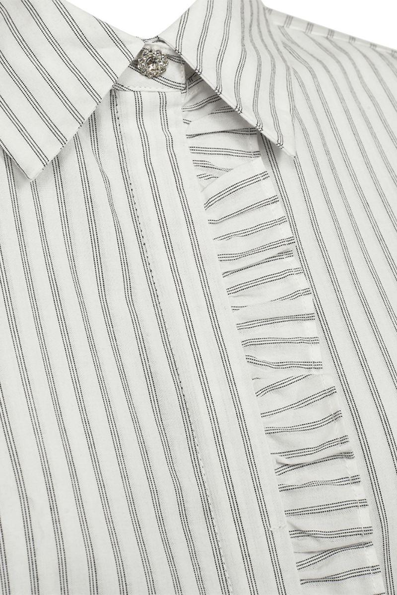 Fiona Shirt 206310 | Star Off-White W. Salute | Skjorte fra Freequent - Image 6