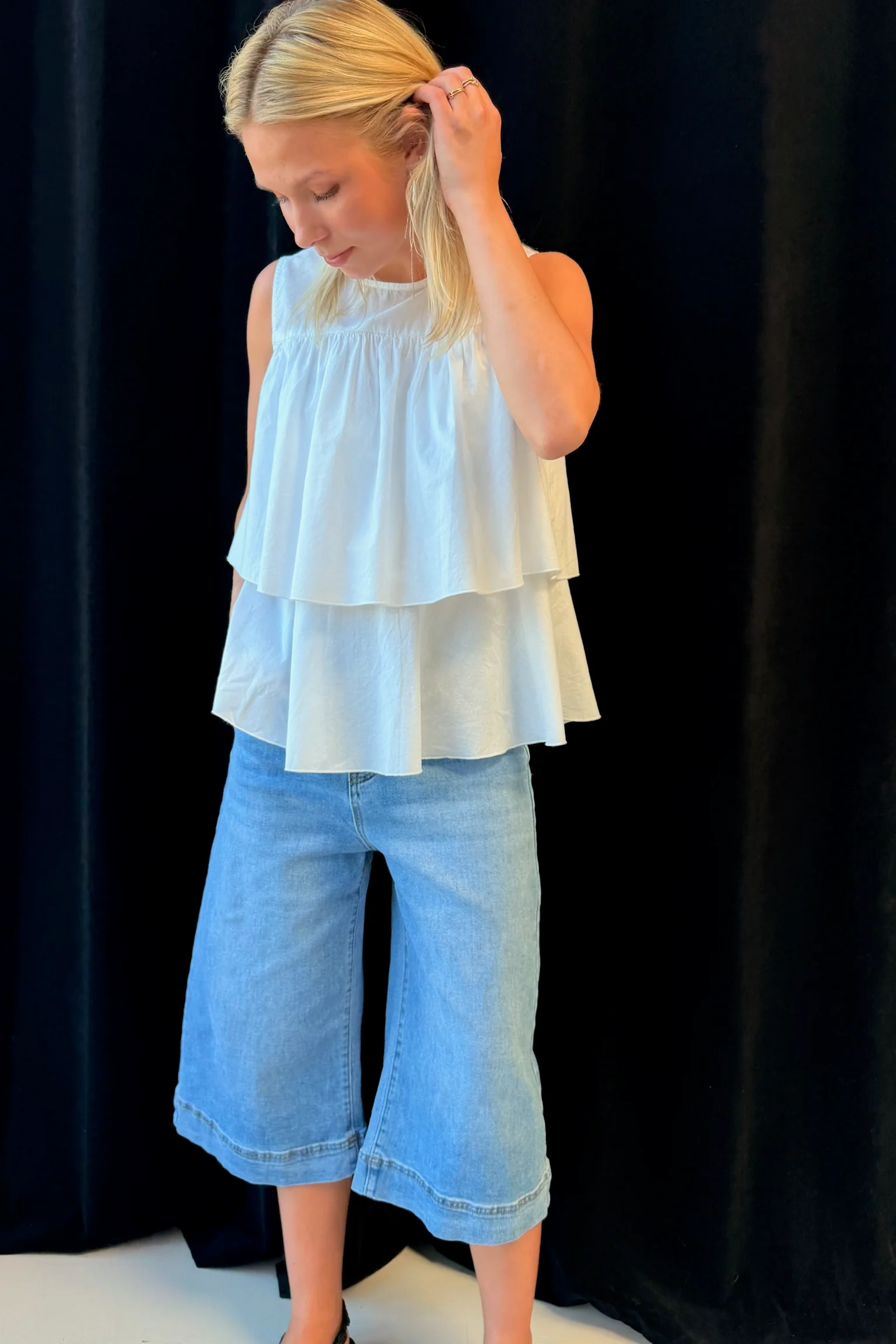 Fleur Frill Top | Hvid | Top fra Statebird - Image 6