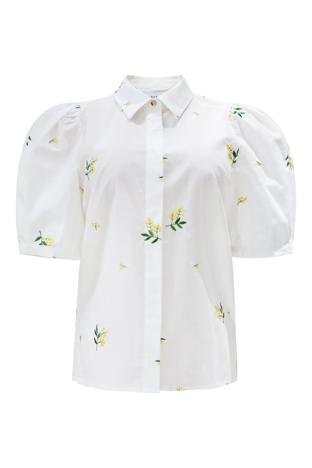 Flora Ss Blouse | Offwhite Embroidery | Bluse fra Liberté - Image 2