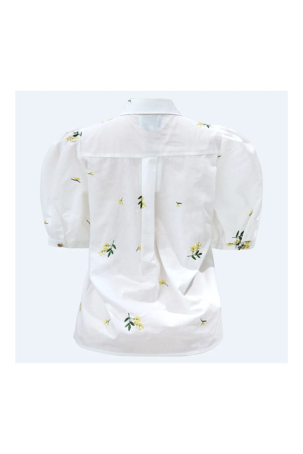 Flora Ss Blouse | Offwhite Embroidery | Bluse fra Liberté - Image 4