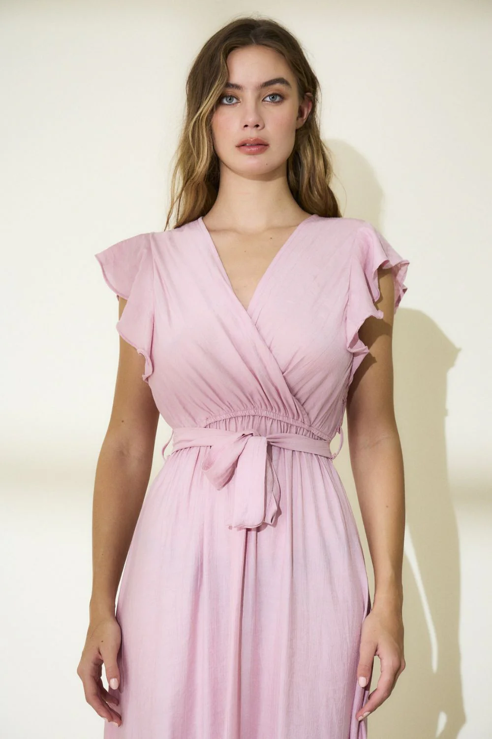 Flowy Dress | Pink | Kjole fra Avery - Image 4