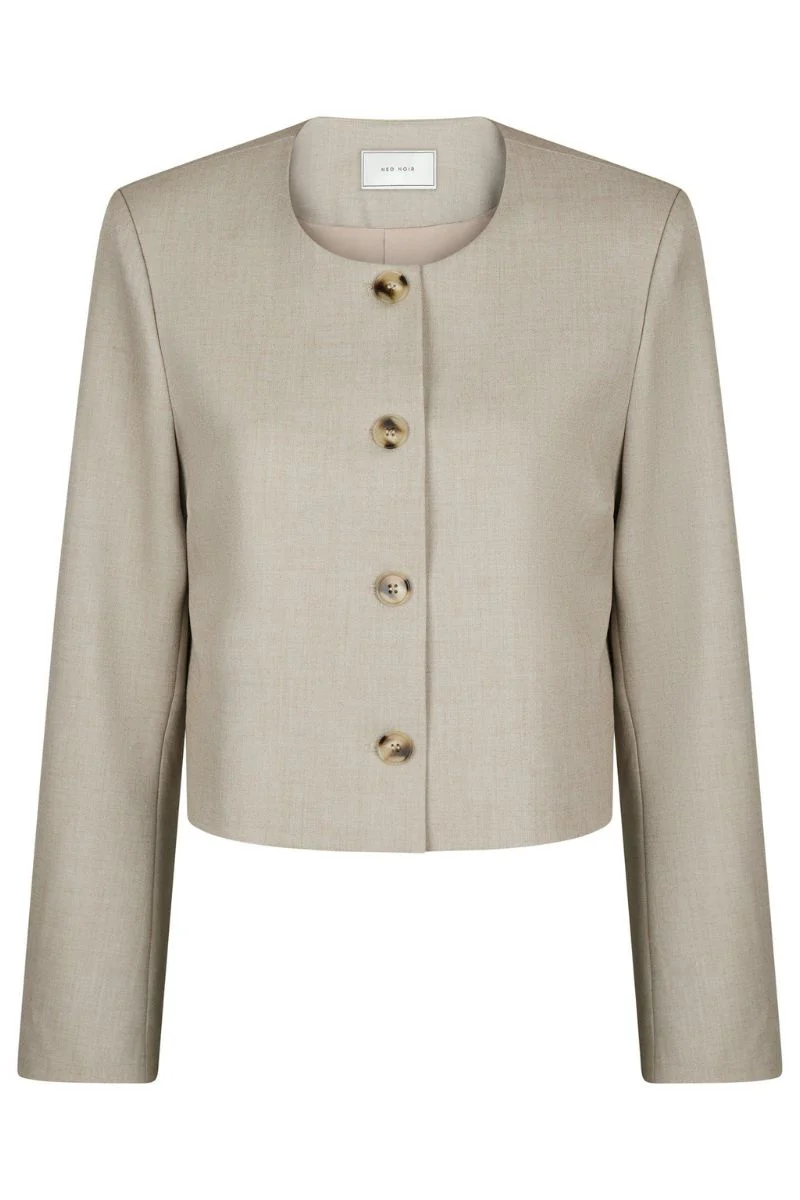 Flynn Jacket | Beige | Jakke fra Neo Noir - Image 2