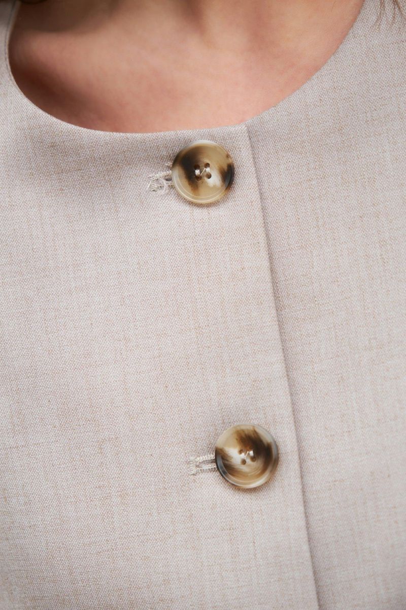 Flynn Jacket | Beige | Jakke fra Neo Noir - Image 4