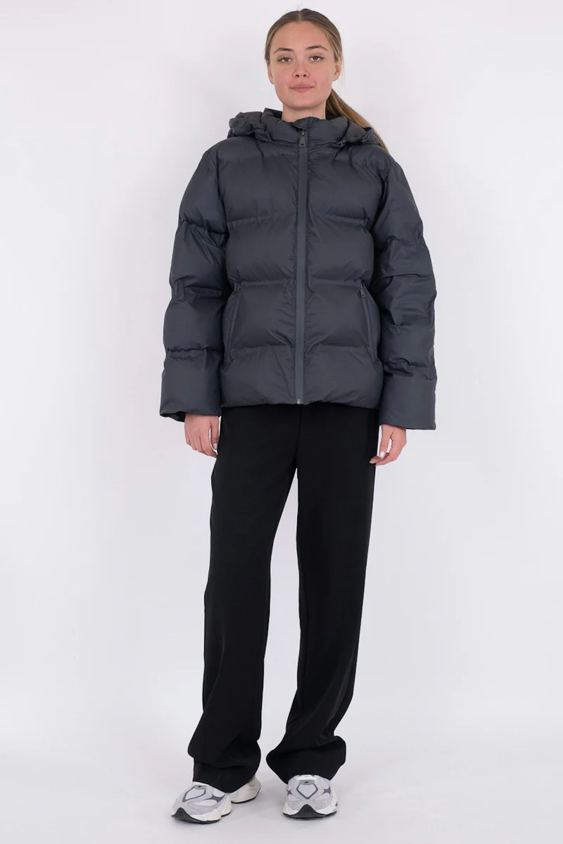 Fox C Puffer Jacket | Antracit | Jakke fra Neo Noir - Image 6