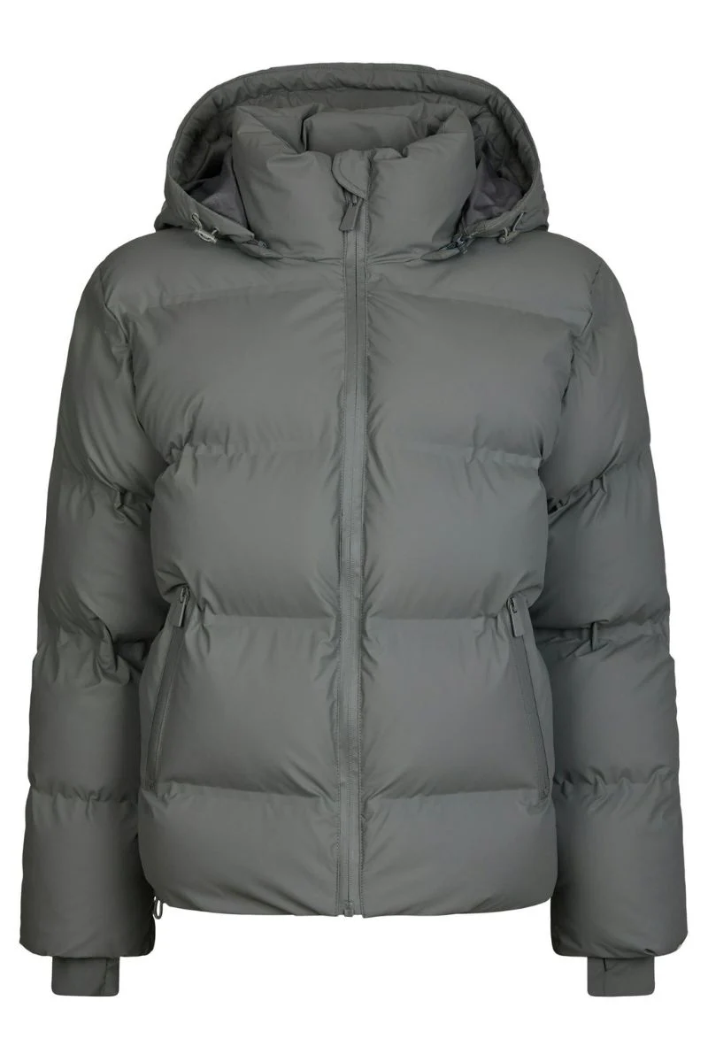 Fox C Puffer Jacket | Grey | Jakke fra Neo Noir - Image 2