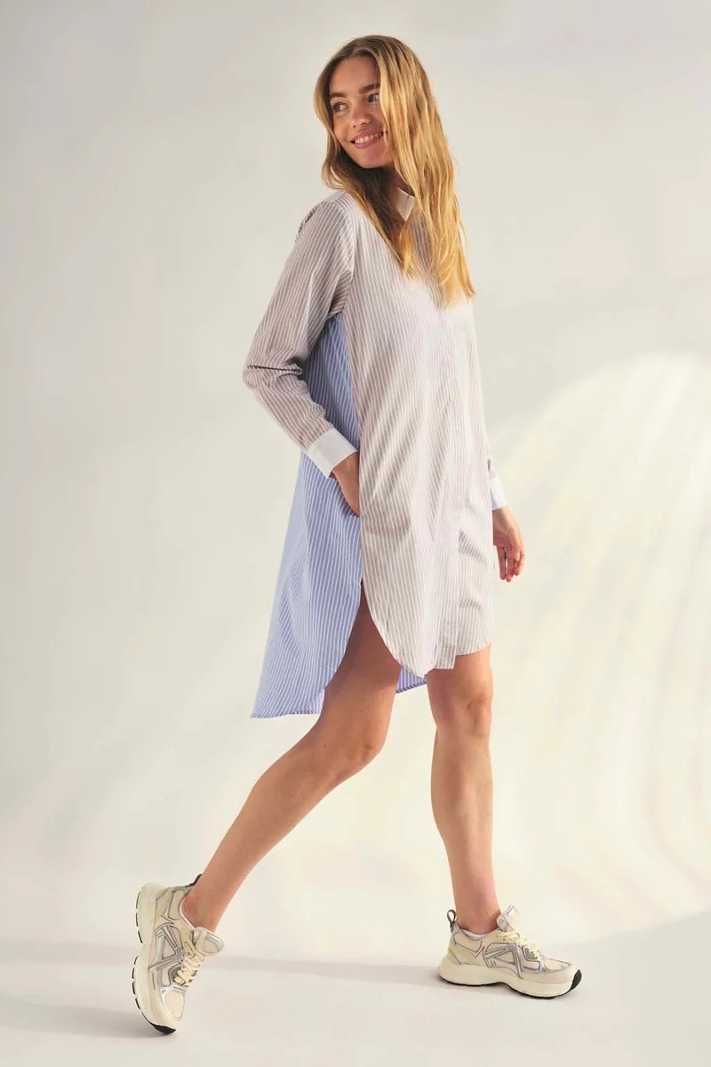 Catrin Shirt | Chambray Blue | Skjorte fra Freequent - Image 3
