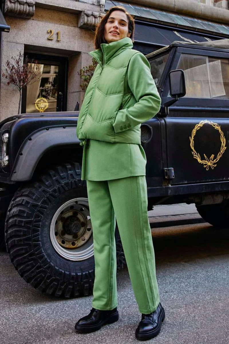 Lenna Jacket | Piquant Green | Jakke fra Freequent - Image 7