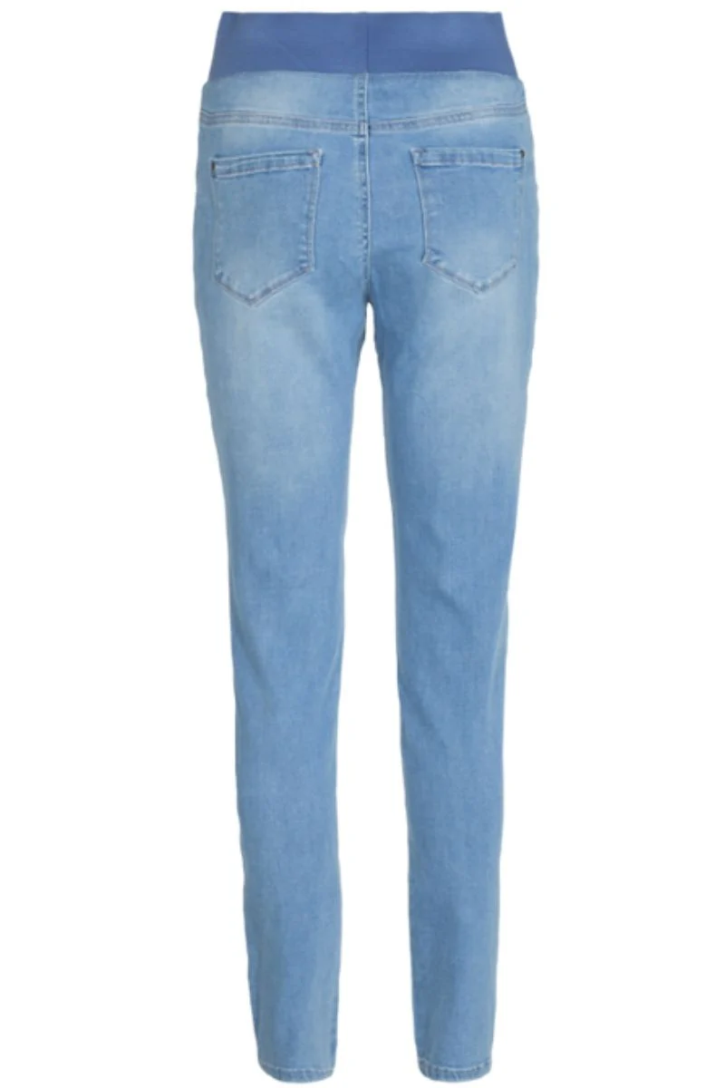 Shantal-Pa-Denim | Light blue | Bukser fra Freequent - Image 2