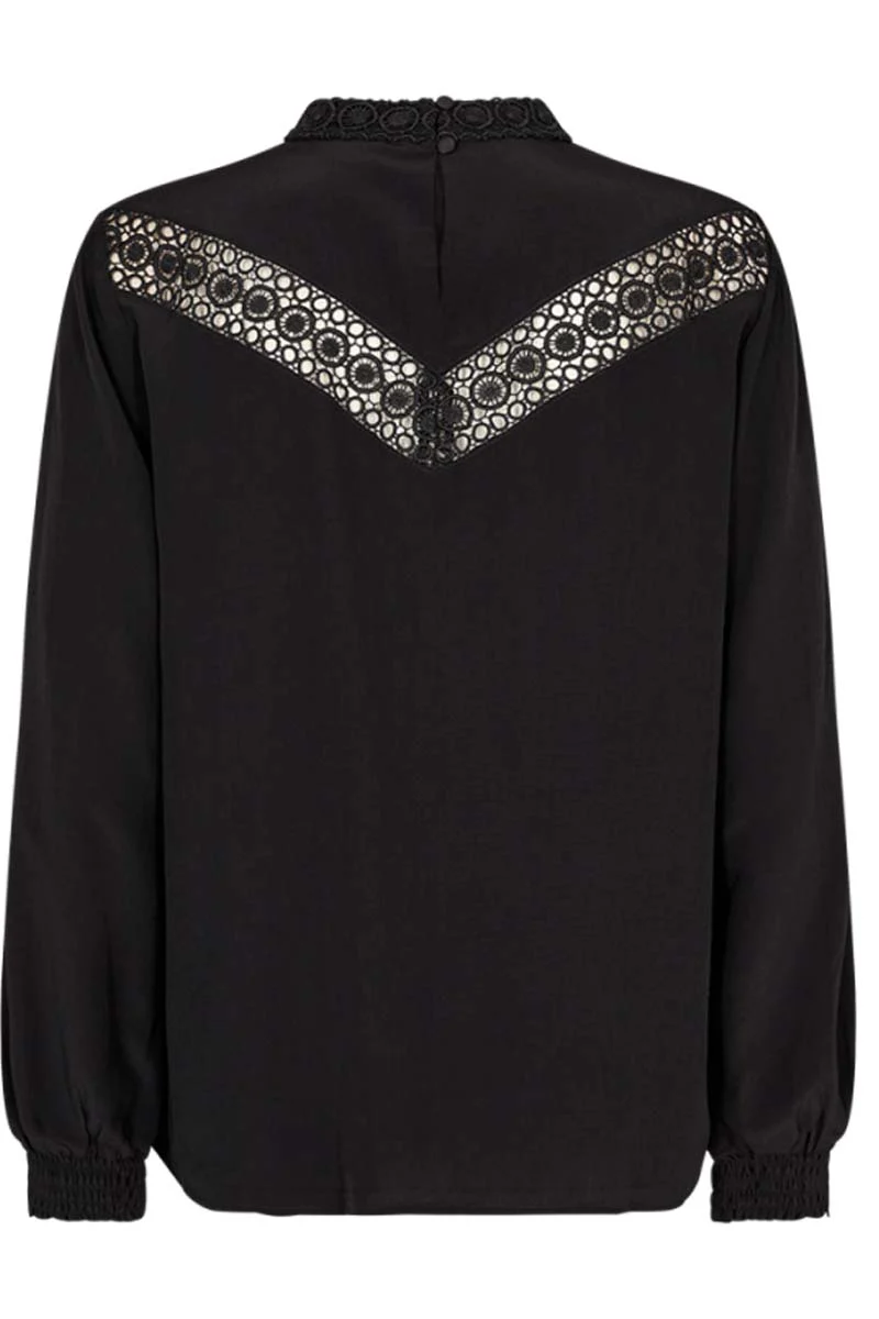 Sweetly Shirt | Black | Skjorte fra Freequent - Image 2