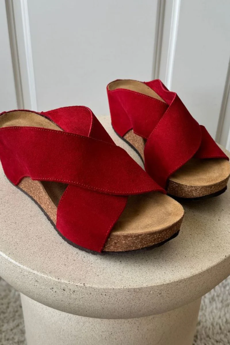Frances Sandal Wedge | Sandaler fra Copenhagen Shoes - Image 3