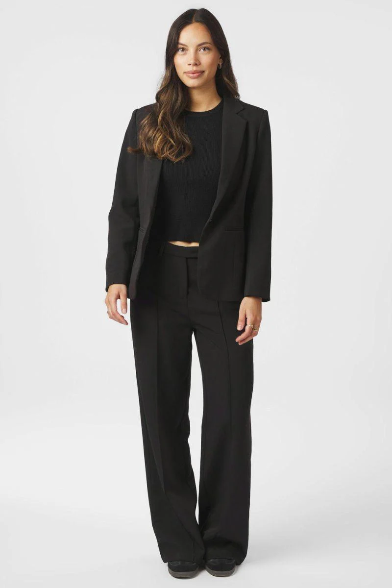 Francine Suit Blazer | Black | Blazer fra Neo Noir - Image 4