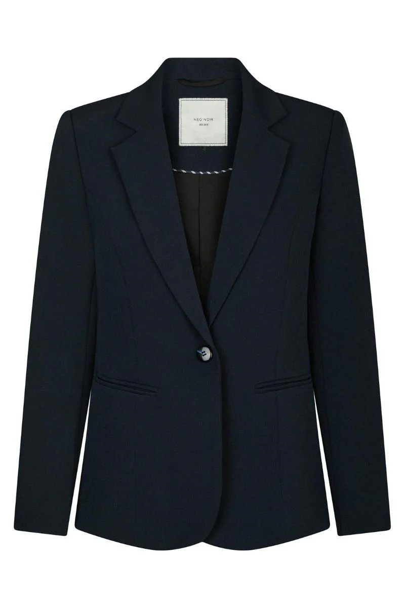 Francine Suit Blazer | Dark Navy | Blazer fra Neo Noir - Image 2
