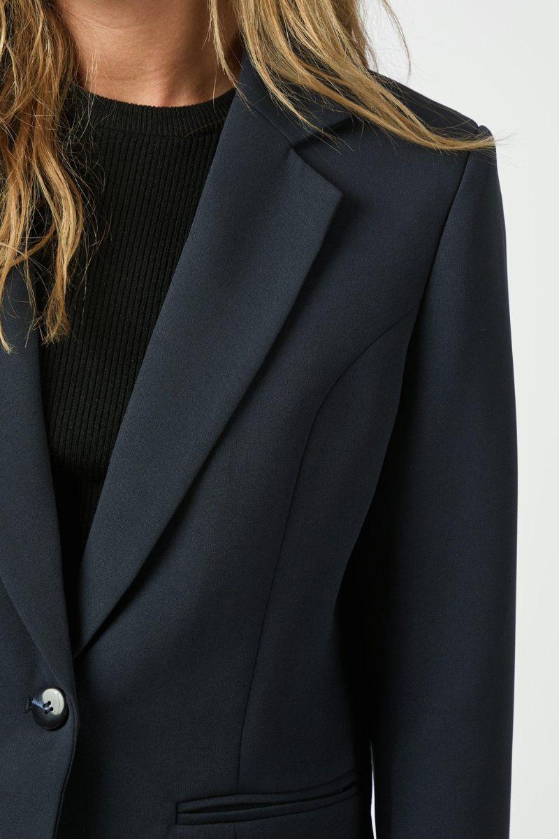 Francine Suit Blazer | Dark Navy | Blazer fra Neo Noir - Image 9