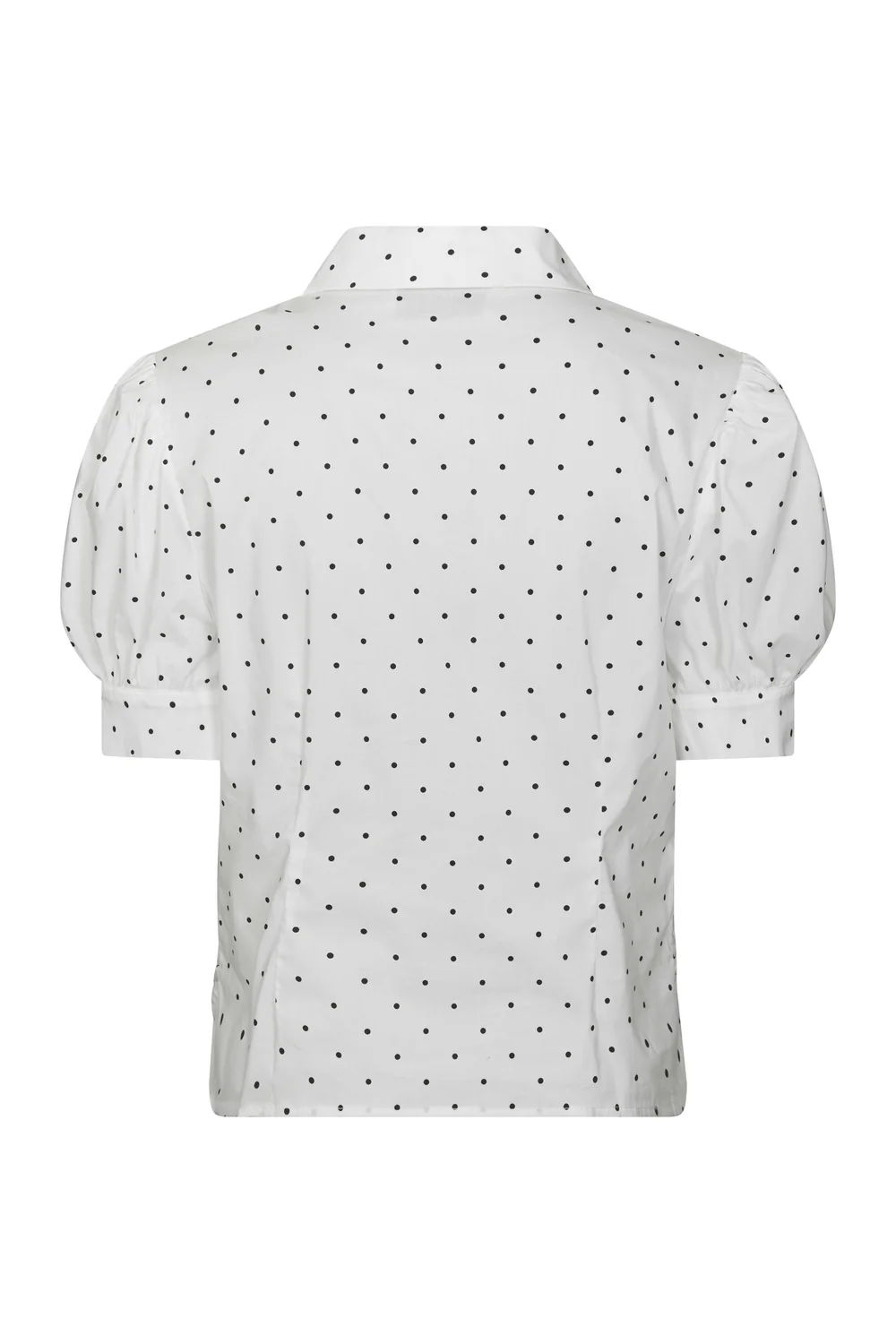 Frannie Dot Shirt | Off White | Bluse fra Neo Noir - Image 6