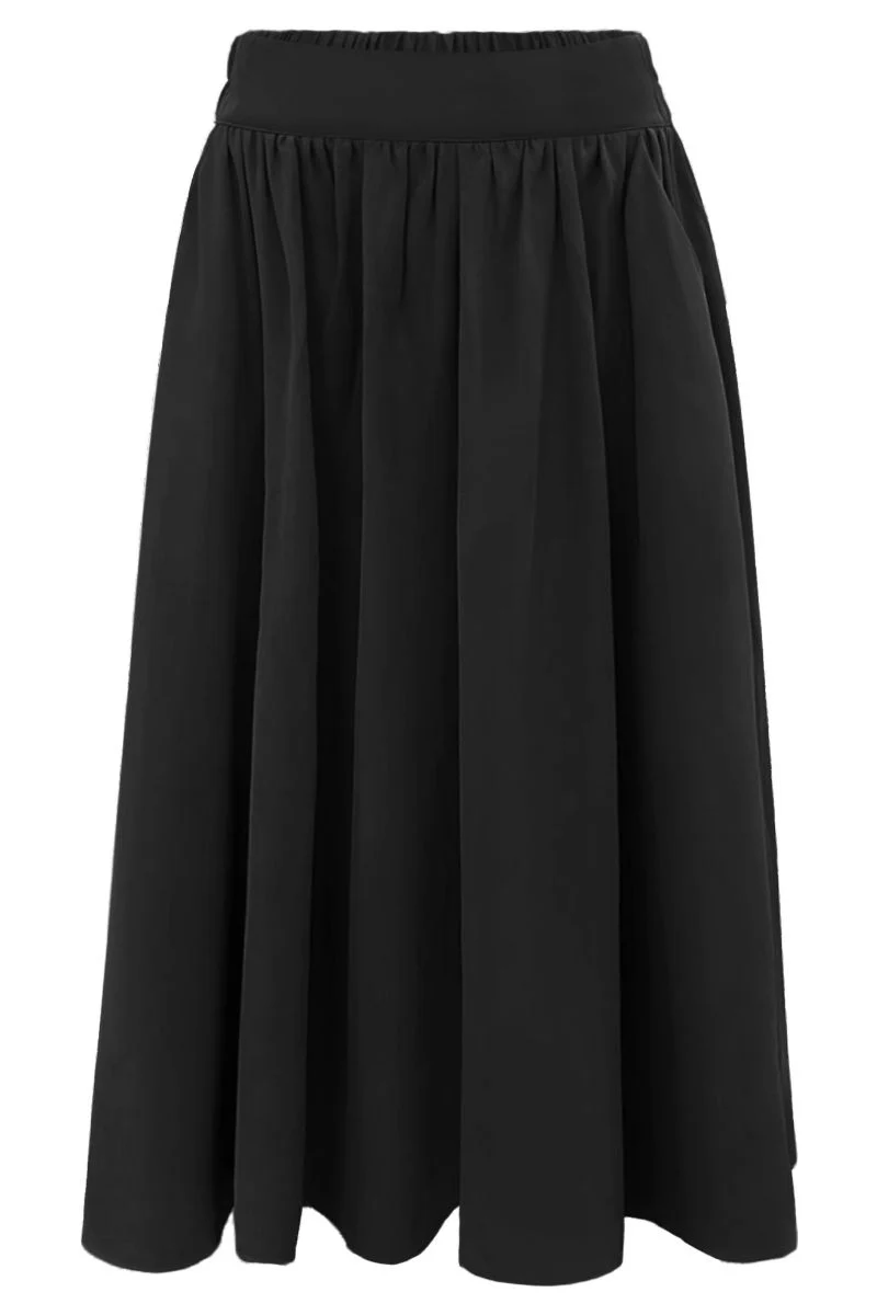 Frede Long Skirt | Black | Nederdel fra Liberté - Image 2