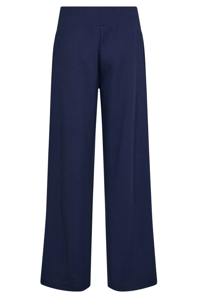 Freya Long Pants | Dark Blue | Bukser fra French Laundry - Image 4
