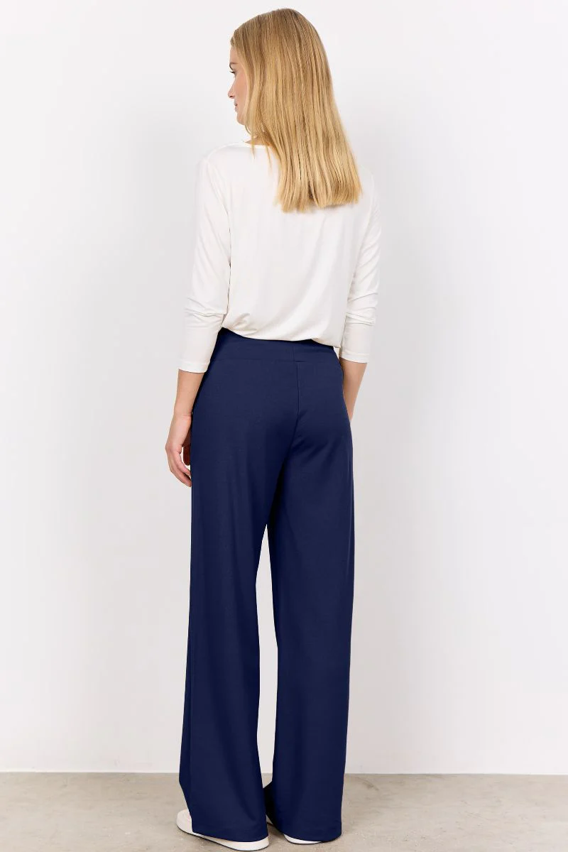 Freya Long Pants | Dark Blue | Bukser fra French Laundry - Image 5