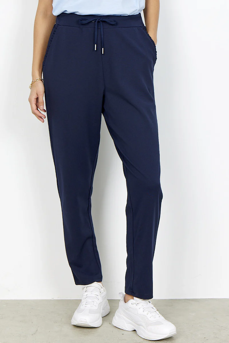 Freya Pants | Navy | Bukser fra French Laundry