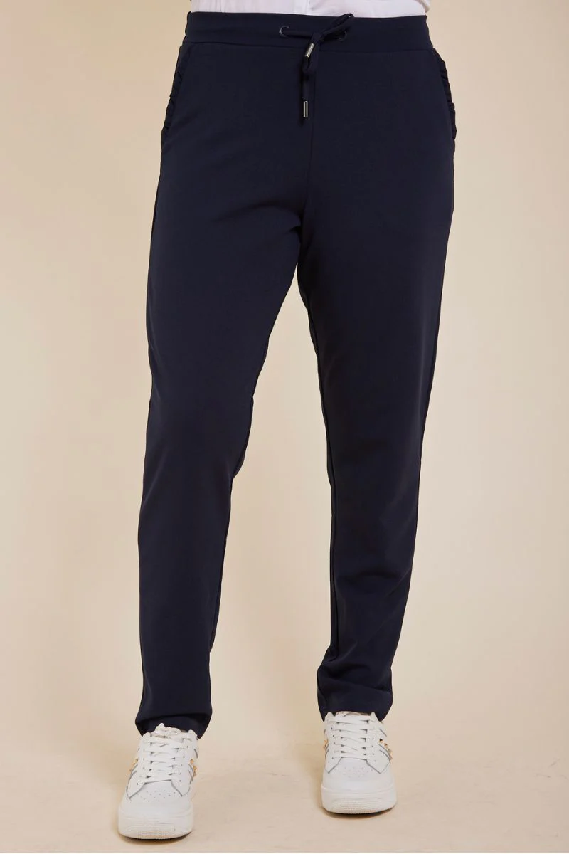 Freya Pants | Navy | Bukser fra French Laundry - Image 3