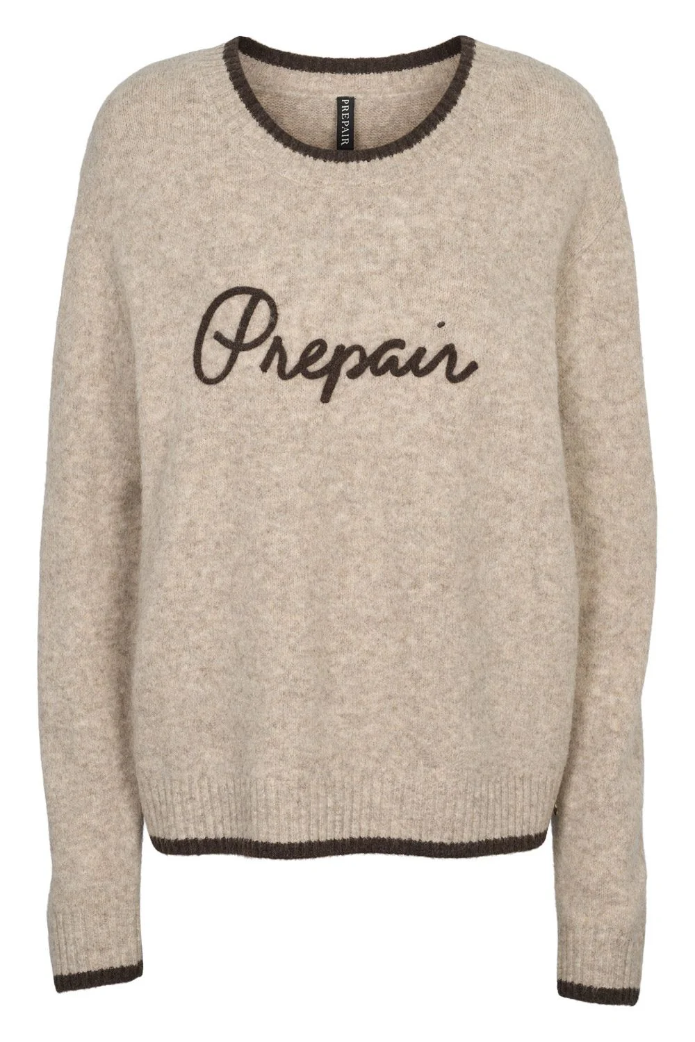 Gabrielle Knit 2916 | Sand Brown | Strik fra Prepair - Image 2
