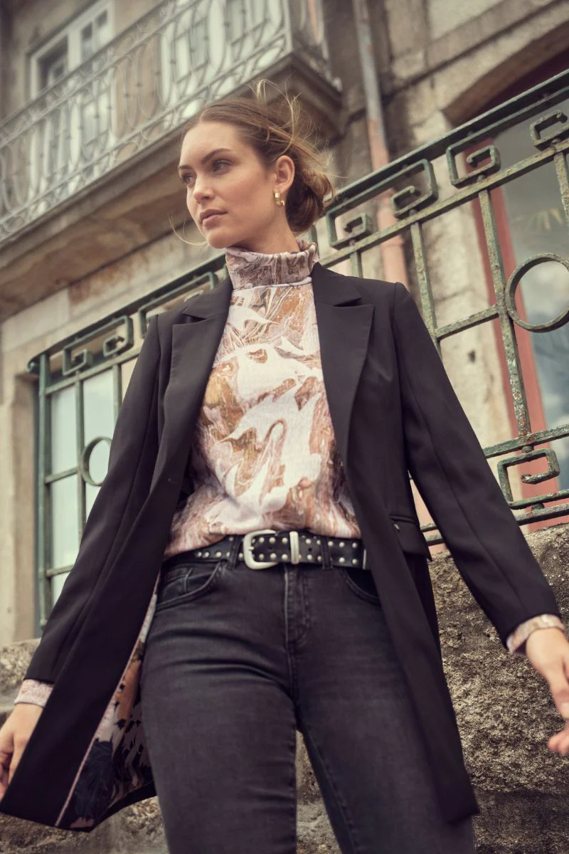 Gilia Leia Blazer | Black | Blazer fra Mos Mosh - Image 5