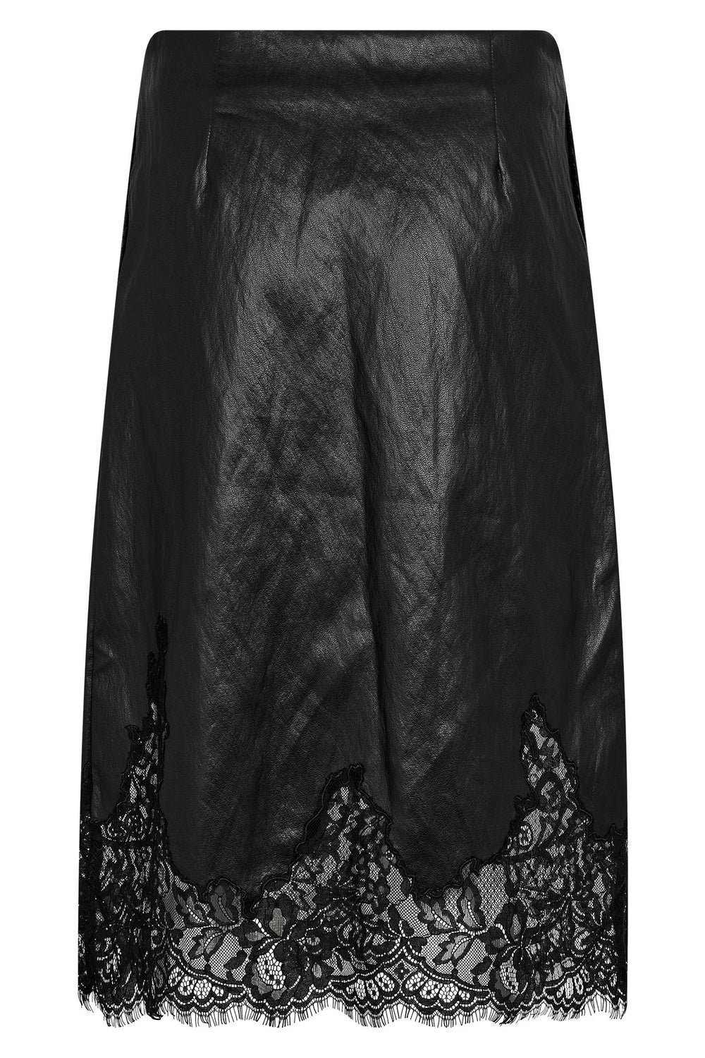 Gitt Lace Midi Skirt 44045 | Black | Nederdel fra Co'couture - Image 3