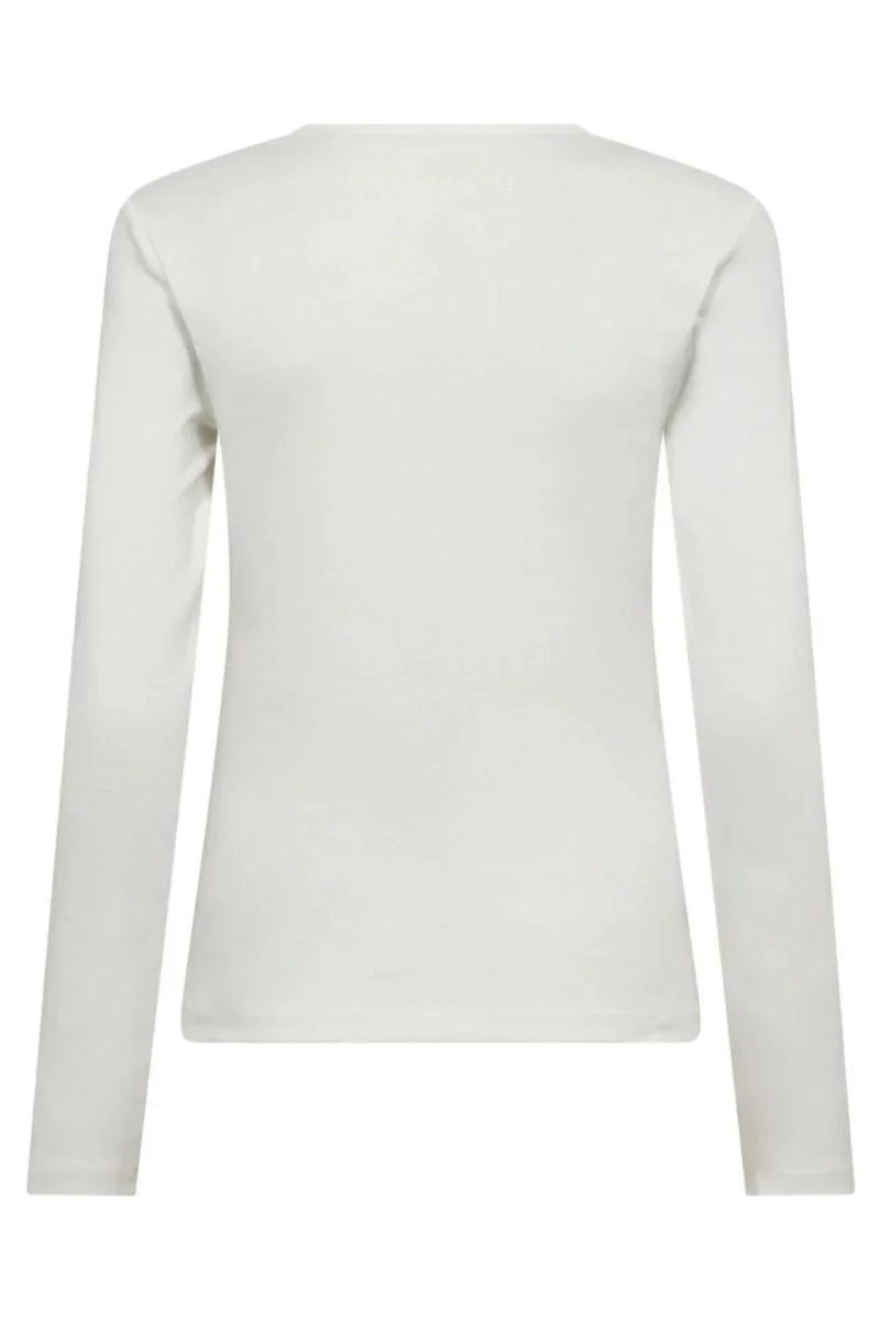 Granny Embroidery LS Tee 33180 | White | T-Shirt fra Co'couture - Image 4