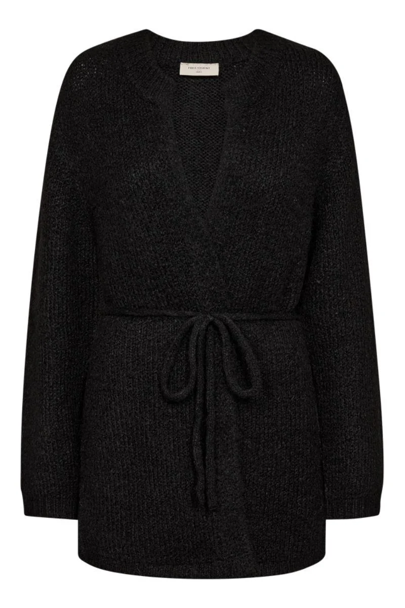 Grslulu Cardigan 206860 | Black | Cardigan fra Freequent