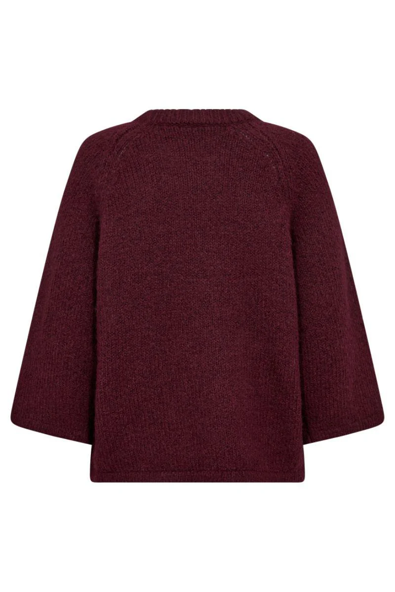 Grslulu Pullover 205507 | Port Royale Melange | Strik fra Freequent - Image 2