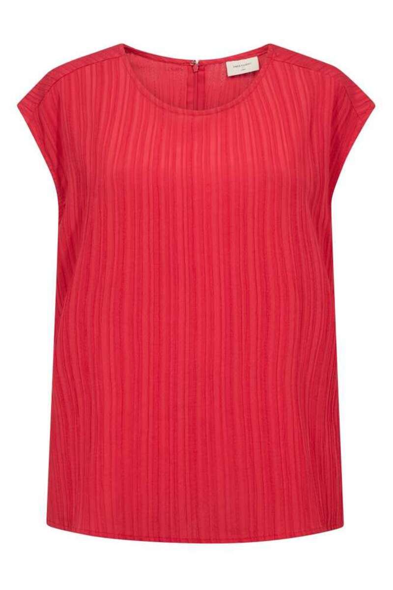 Grsvalse Blouse 207685 | True Red | Bluse fra Freequent - Image 3