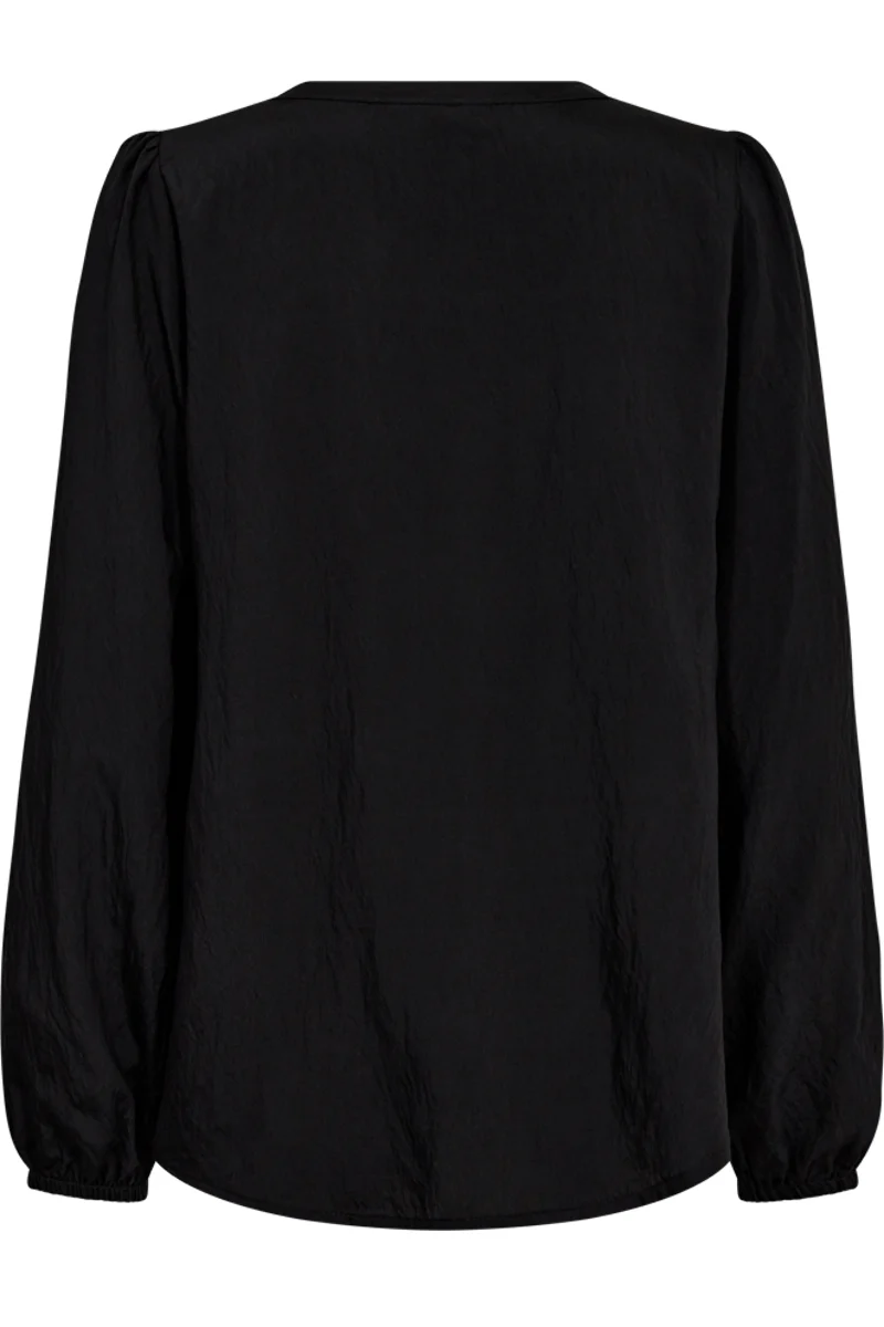 Gruly Blouse 205176 | Black | Bluse fra Freequent - Image 2