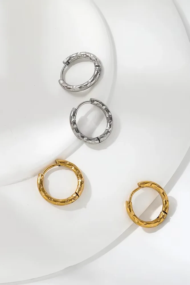 Hammered Hoops | Øreringe fra Birdsong - Image 5