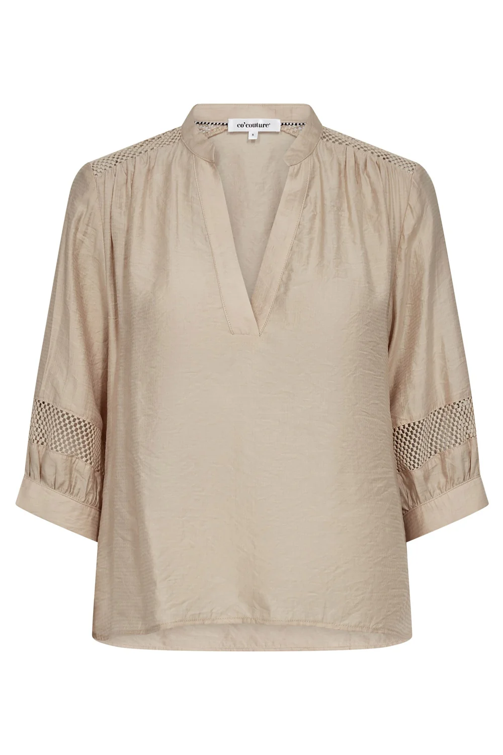 Gwenda SS Blouse 45084 | Mink | Top fra Co'couture - Image 3