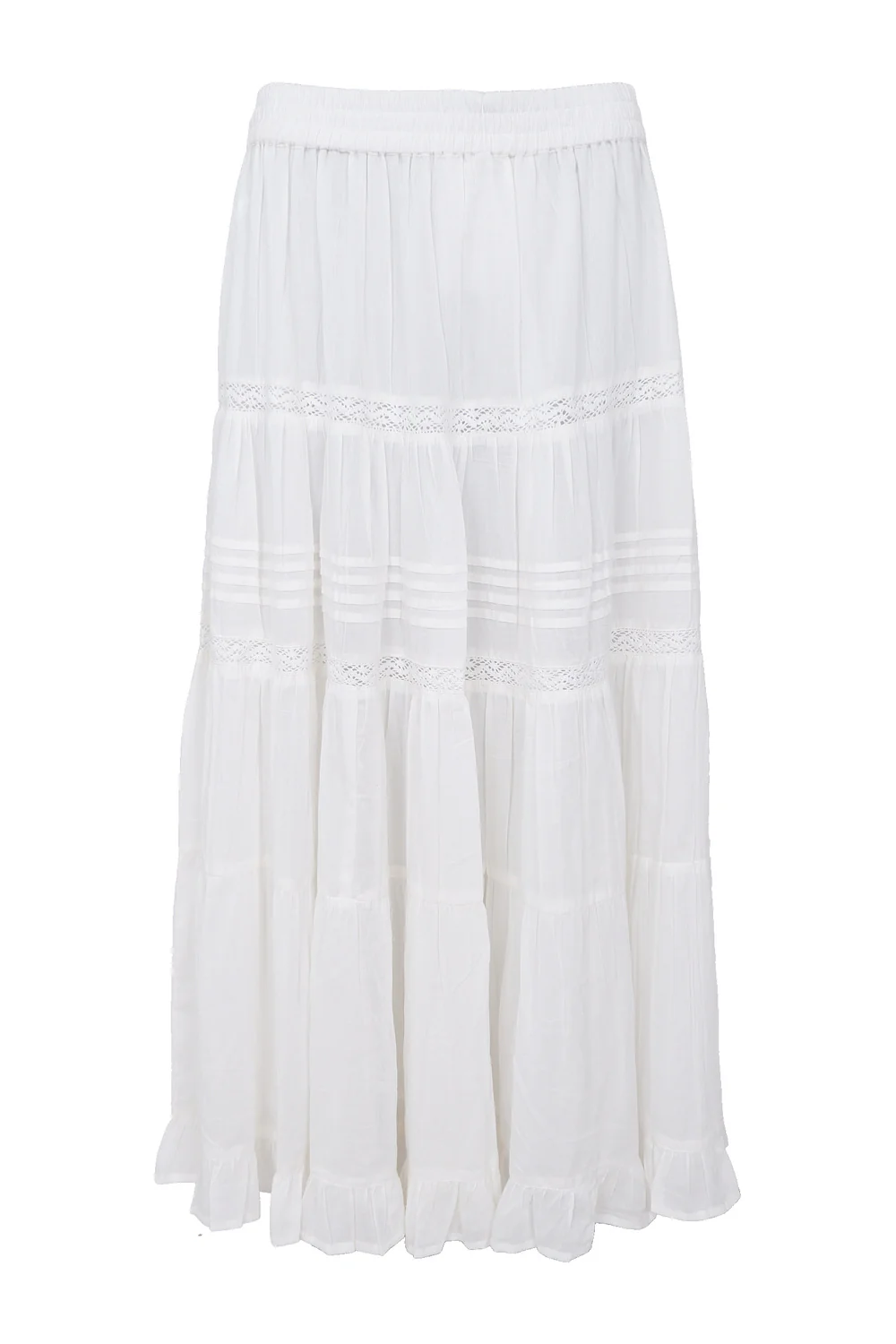 Harriet Skirt | Off White | Nederdel fra Black Colour - Image 2