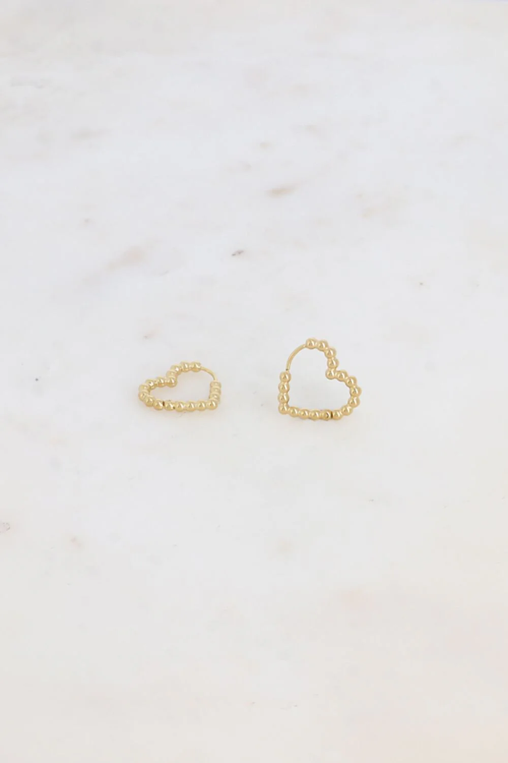 Heart Bubble Earring | Forgyldt | Øreringe fra Birdsong - Image 3