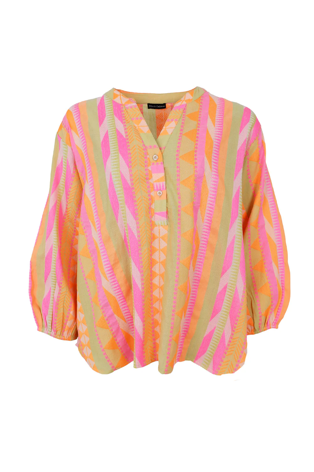 Hellas Shirt | Orange | Bluse fra Black Colour - Image 2