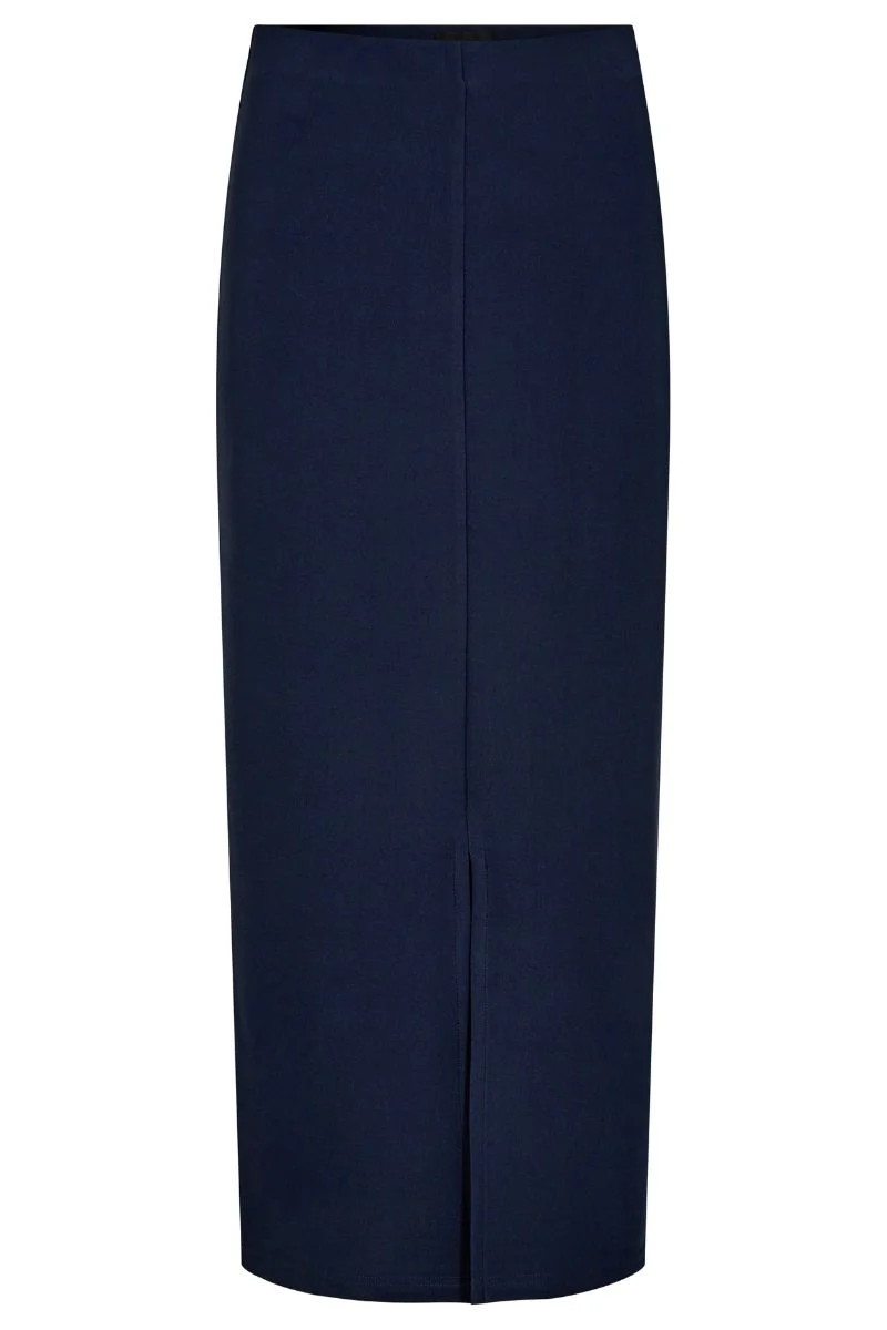 Henne Long Skirt | Navy | Nederdel fra Liberté - Image 3