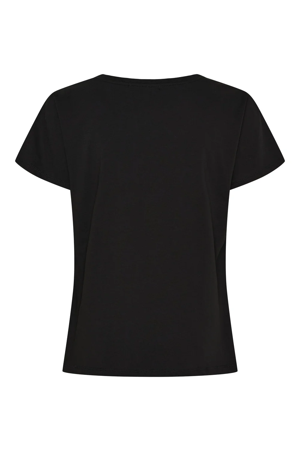 Herdis Tee | Black/Beige | T-shirt fra Marta du Chateau - Image 3