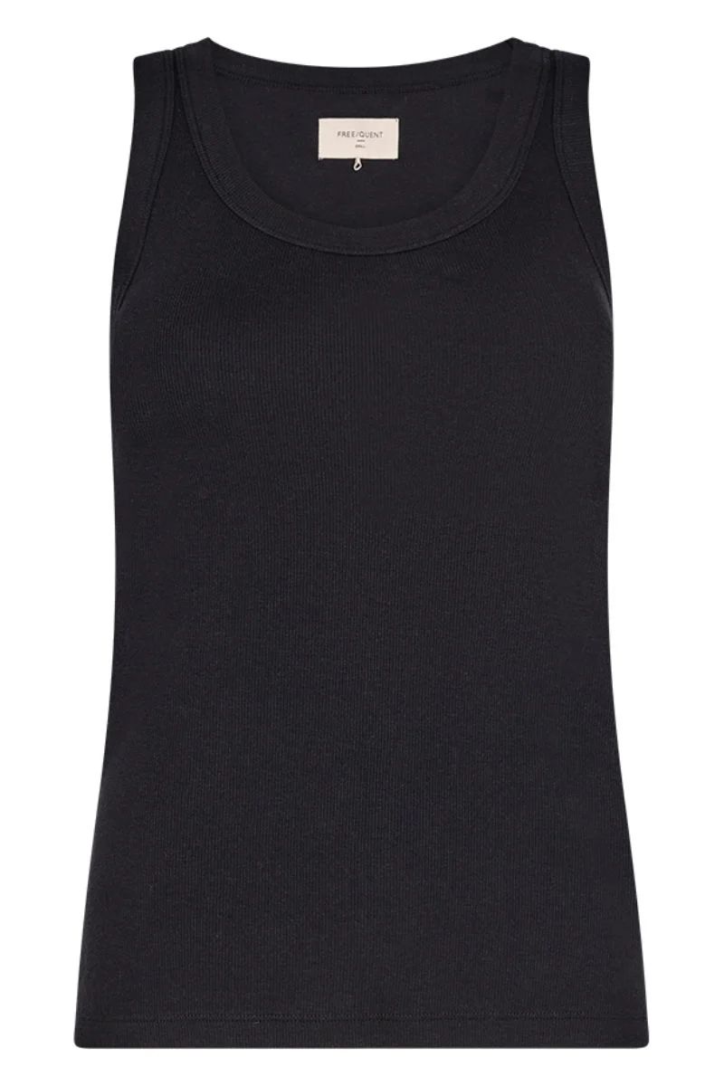 Hi Top | Black | Tanktop fra Freequent - Image 2